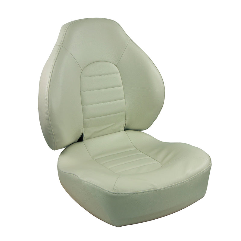 Springfield Fish Pro Mid Back Folding Seat - White