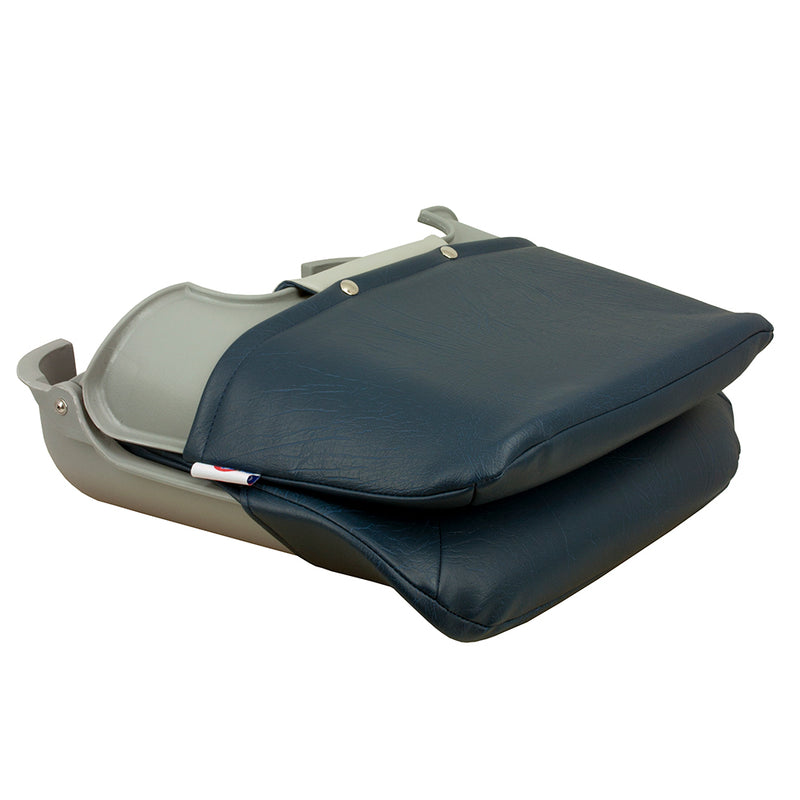 Springfield Skipper Standard Folding Seat - Grey-Blue