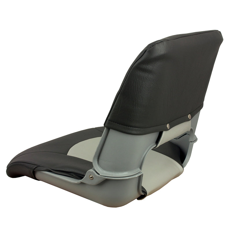 Springfield Skipper Standard Folding Seat - Grey-Charcoal