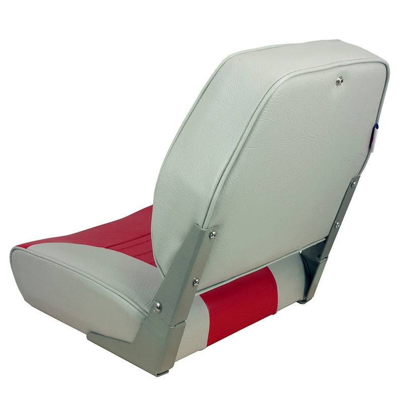 Springfield Economy Multi-Color Folding Seat - Grey-Red