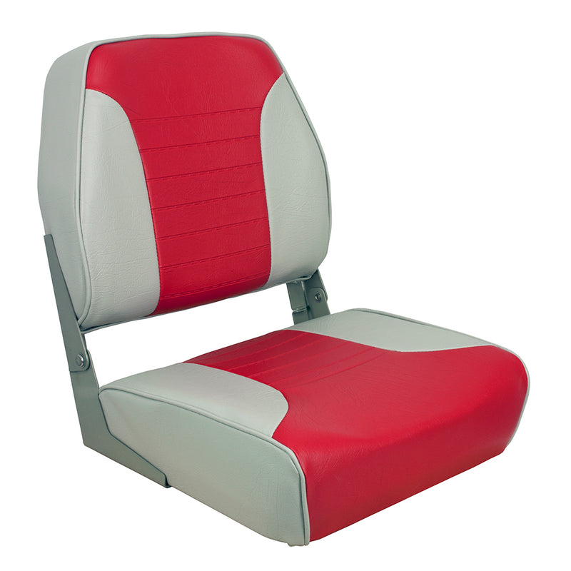 Springfield Economy Multi-Color Folding Seat - Grey-Red