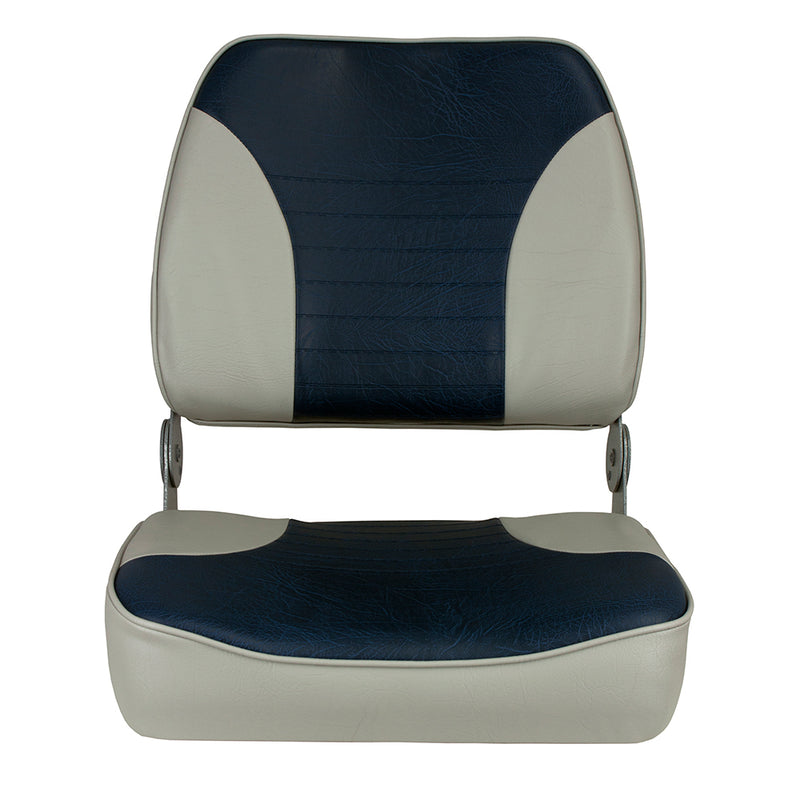 Springfield XXL Folding Seat - Grey-Blue