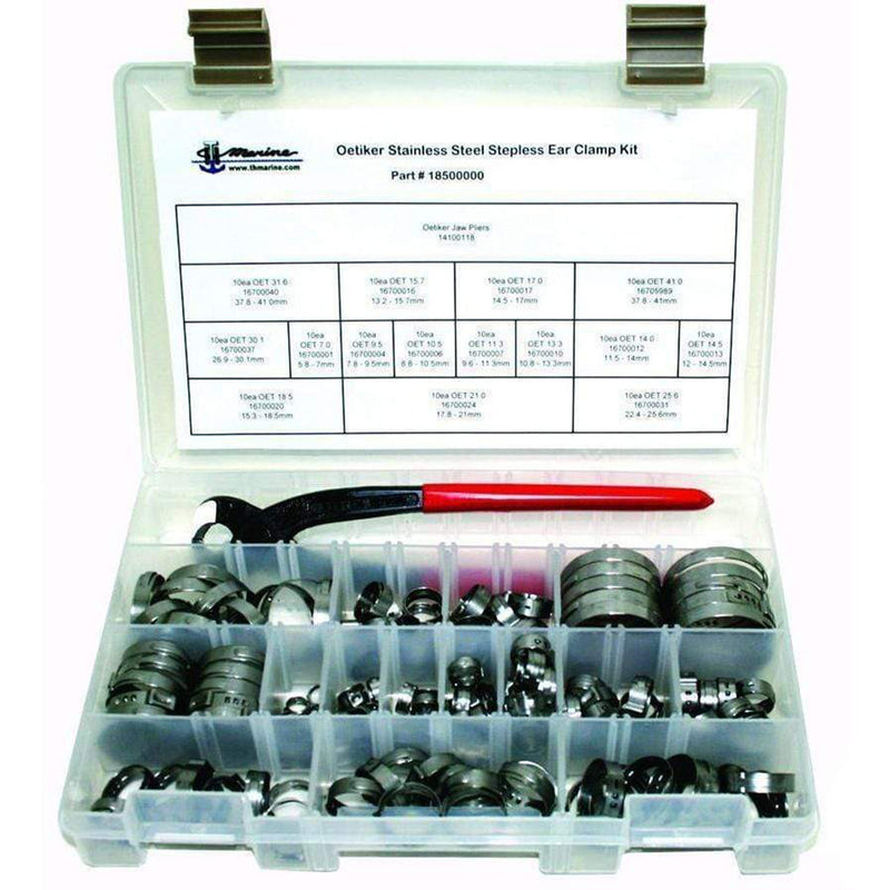 T-H Marine Oetiker Stepless Clamp Kit w-Pliers