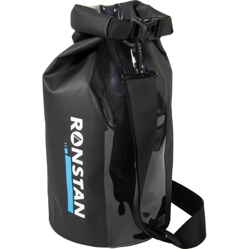 Ronstan Dry Roll Top - 10L Bag - Black w-Window