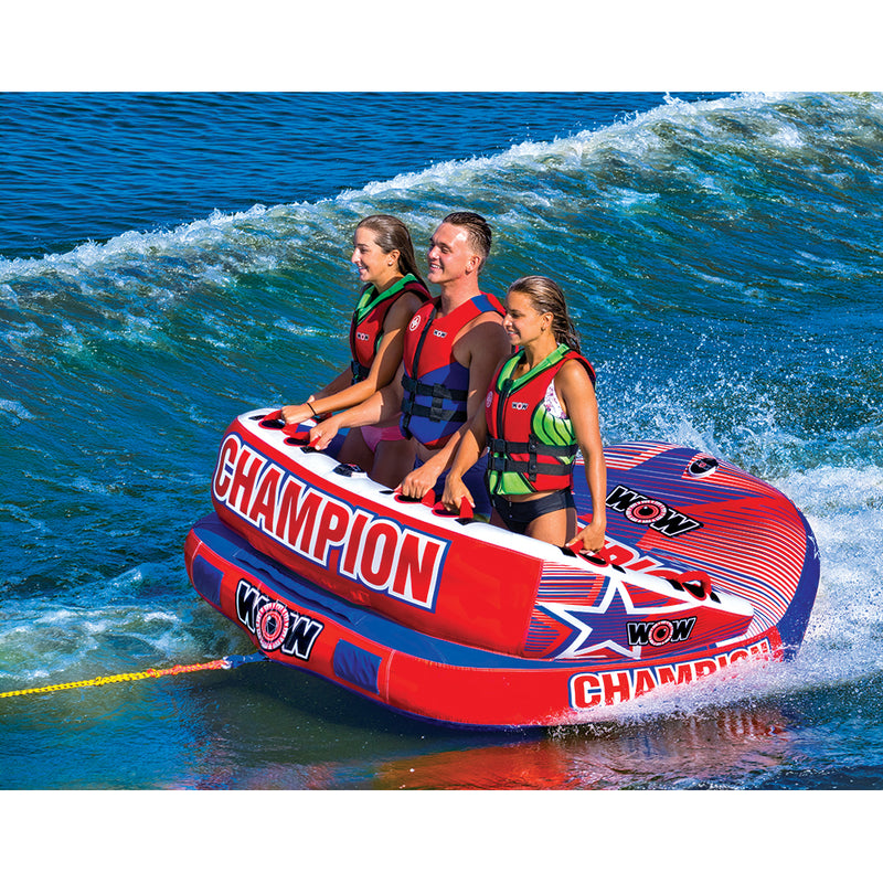 WOW Watersports Champion Towable - 3 Person