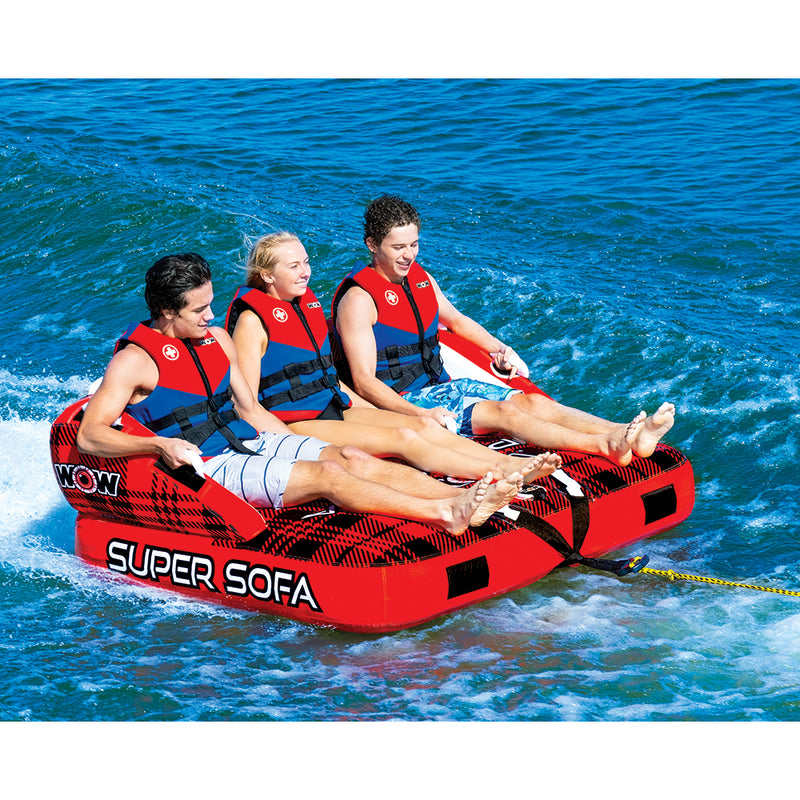 WOW Watersports Super Sofa Towable - 3 Person