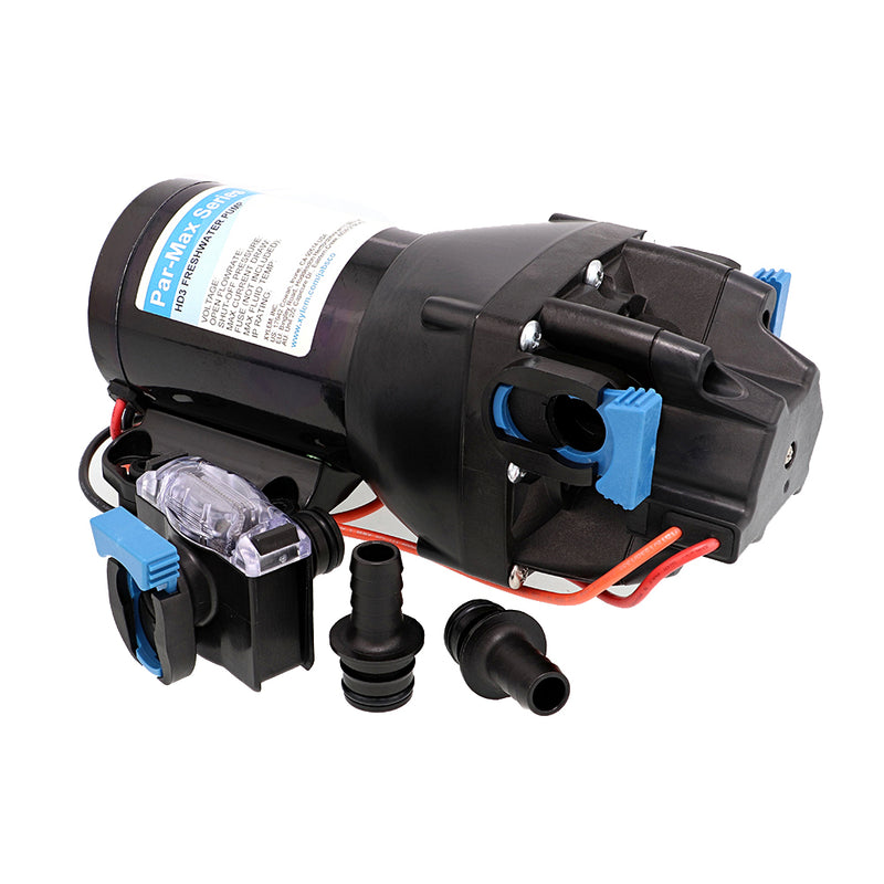 Jabsco Par-Max HD3 Heavy Duty Water Pressure Pump - 12V - 3 GPM - 60 PSI