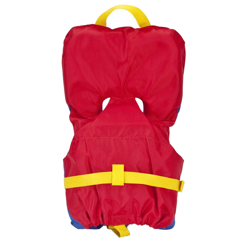 MTI Infant Life Jacket w-Collar - Red-Royal Blue - 0-30lbs