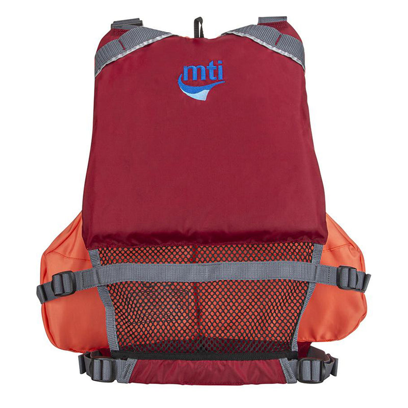 MTI Moxie Women's Life Jacket - Merlot-Coral - X-Small-Small