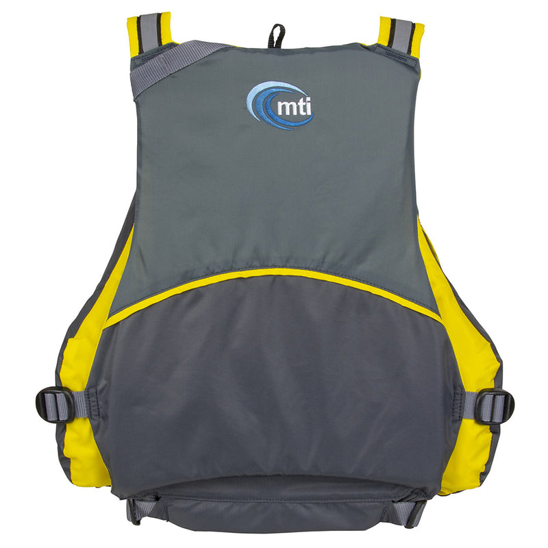 MTI Journey Life Jacket w-Pocket - Charcoal-Black - X-Large-XX-Large