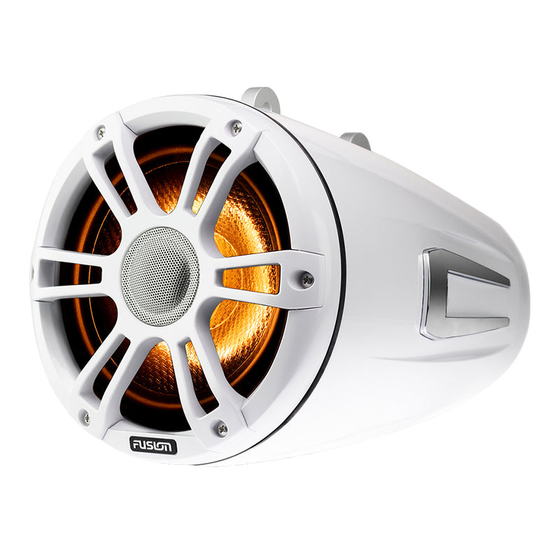 FUSION SG-FLT652SPW 6.5" Wake Tower Speakers w-CRGBW LED Lighting - White