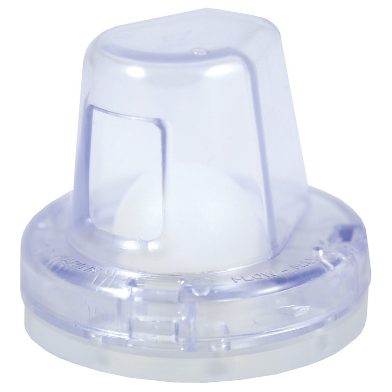 T-H Marine Flow-Max™ Ball Scupper - Clear