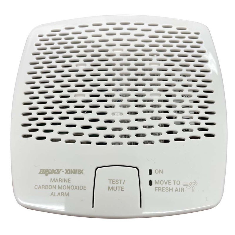 Fireboy-Xintex CO Alarm 12-24V DC - White