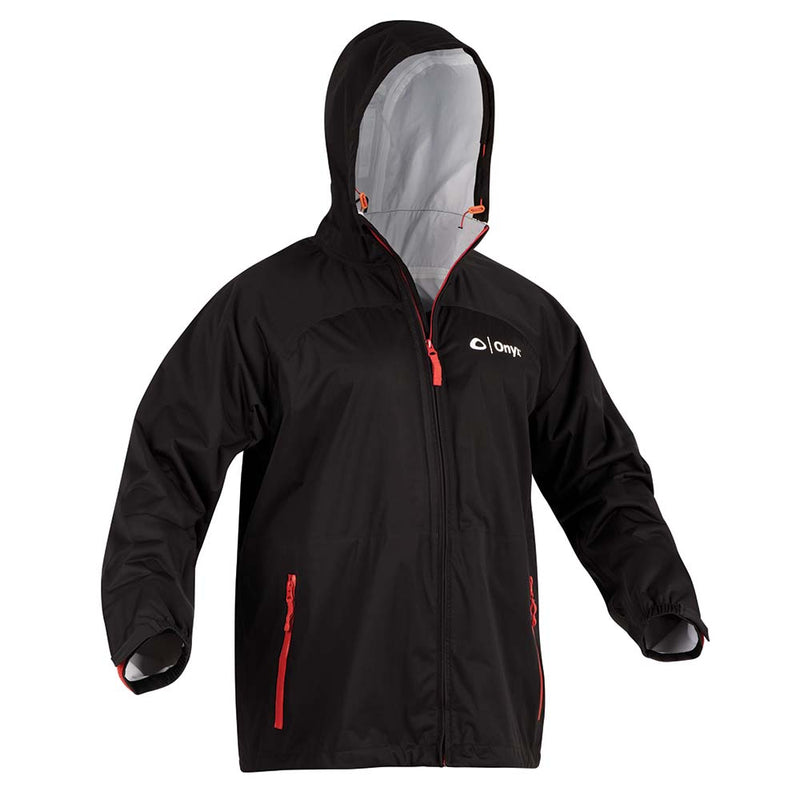 Onyx HydroMax Rain Jacket - Large - Black