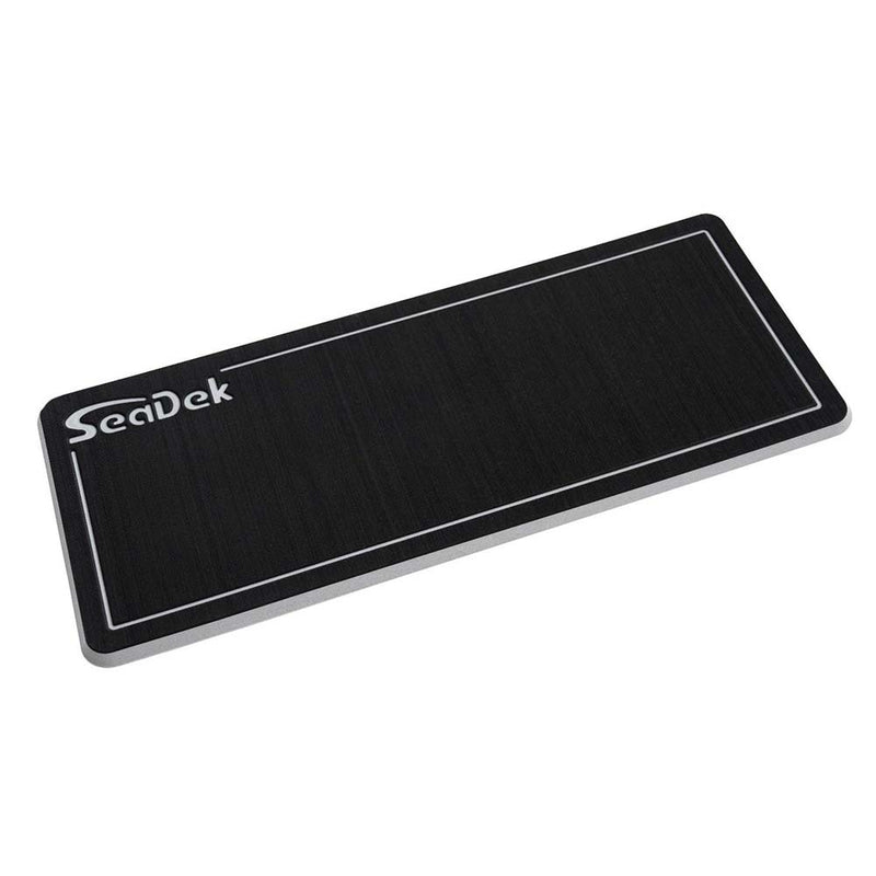 SeaDek 16" x 39" 20mm Dual Density Large Helm Pad Black-Storm Grey Brushed - 406.4mm x 990.6mm x 20mm