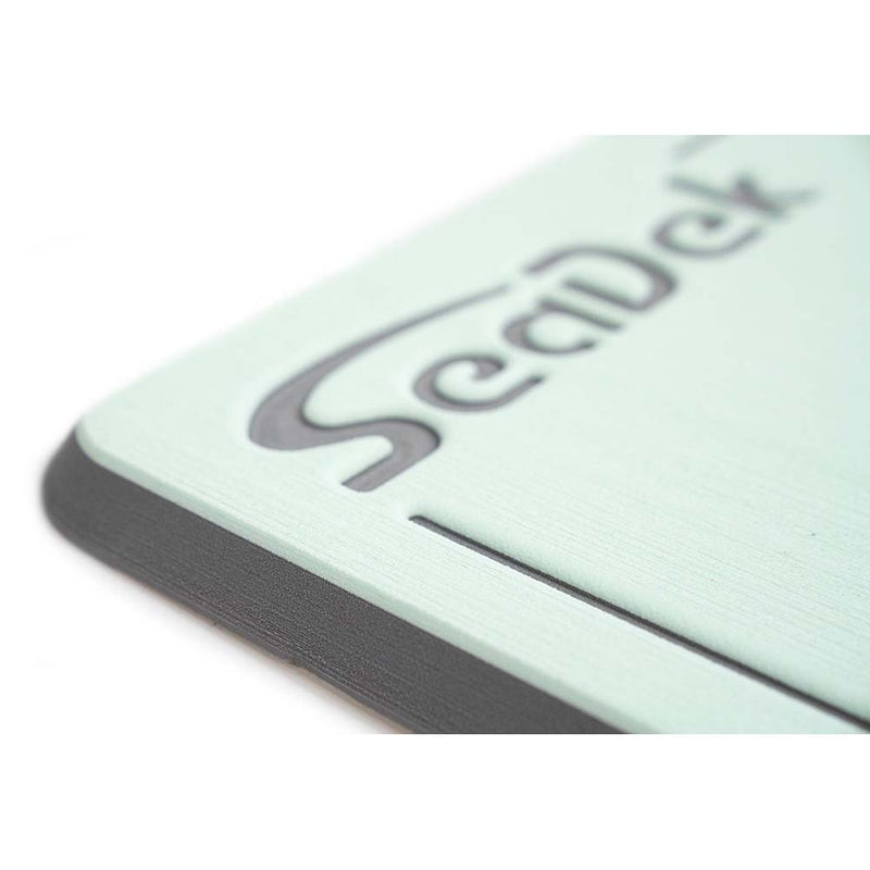 SeaDek 16" x 39" 20mm Dual Density Large Helm Pad Seaform Green-Storm Grey Brushed - 406.4mm x 990.6mm x 20mm