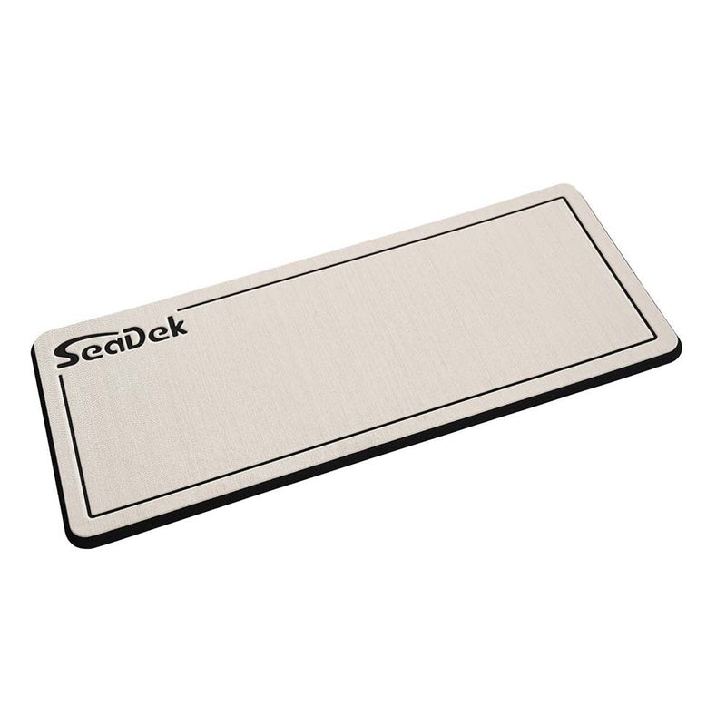 SeaDek 14" x 36" 20mm Dual Density Large Helm Pad Mica-Black Brushed - 355.6mm x 914.4mm x 20mm