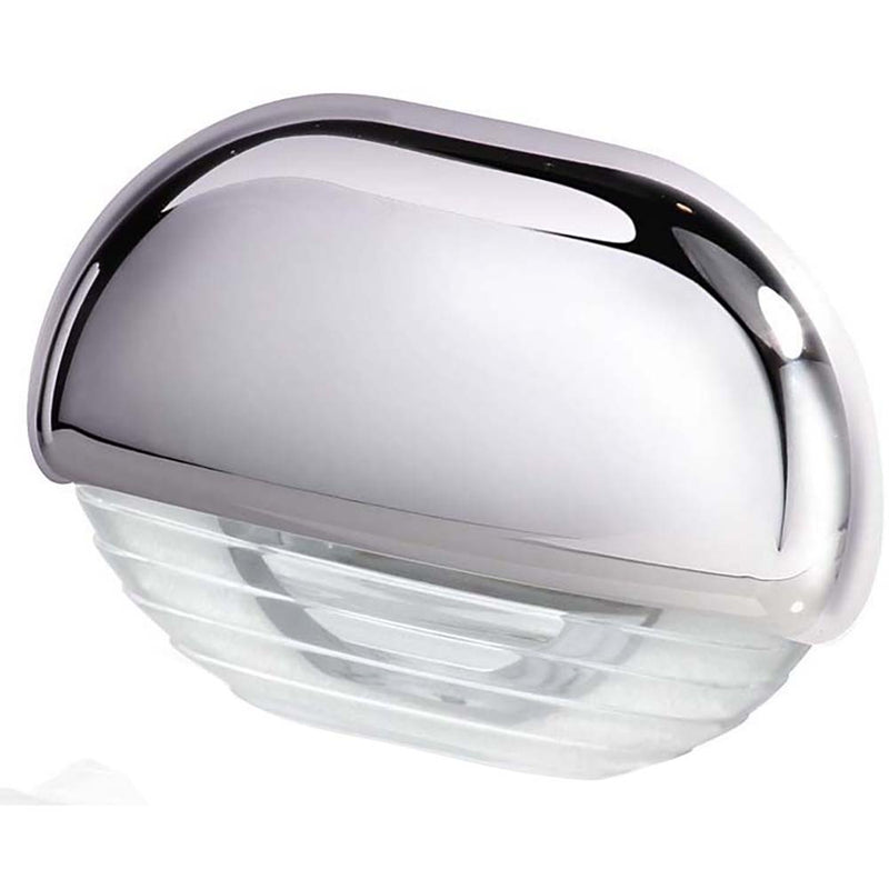 Hella Marine White LED Easy Fit Step Lamp w-Chrome Cap