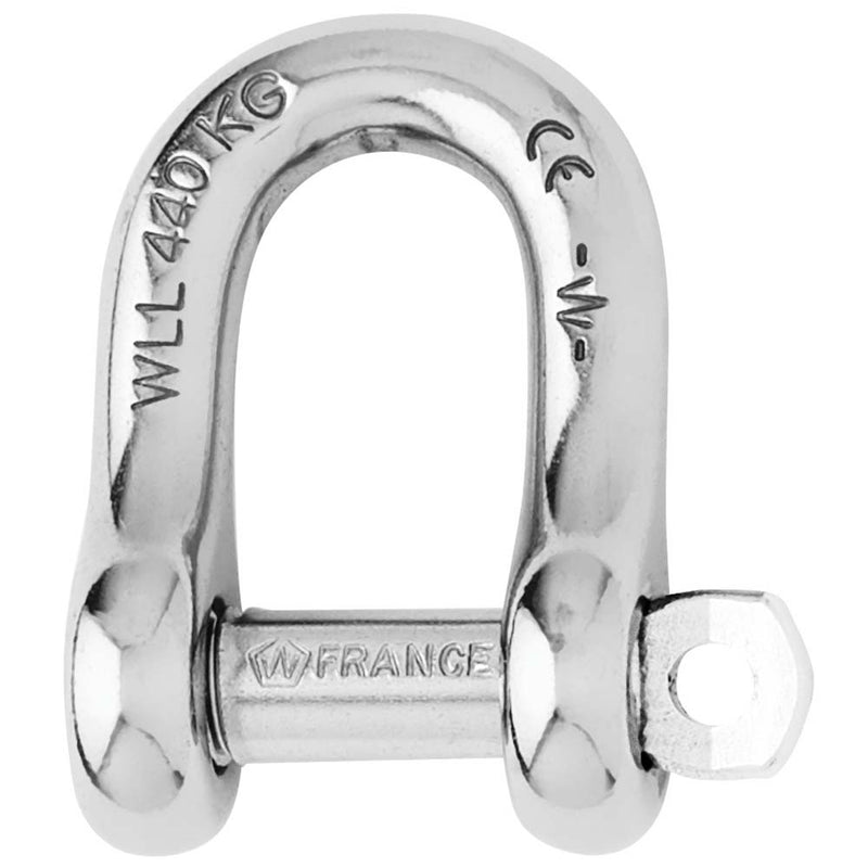 Wichard Captive Pin D Shackle - Diameter 5mm - 3-16"