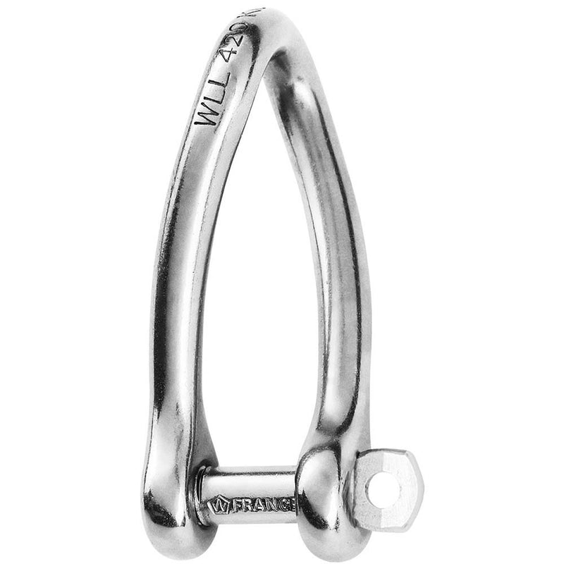 Wichard Captive Pin Twisted Shackle - Diameter 6mm - 1-4"