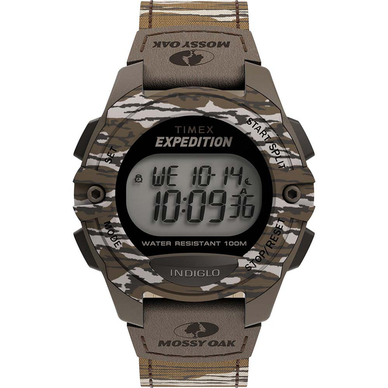 Timex Expedition Men's Classic Digital Chrono Full-Size Watch - Mossy Oak