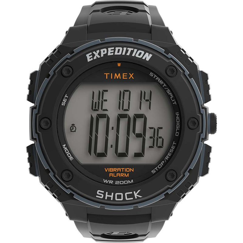 Timex Expedition Shock - Black-Orange