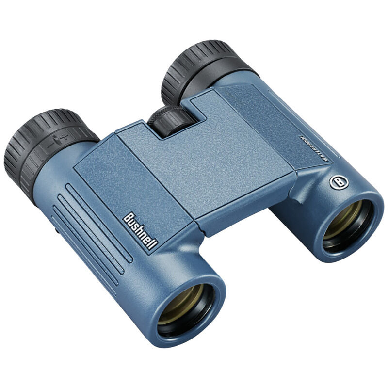 Bushnell 8x25mm H2O Binocular - Dark Blue Roof WP-FP Twist Up Eyecups