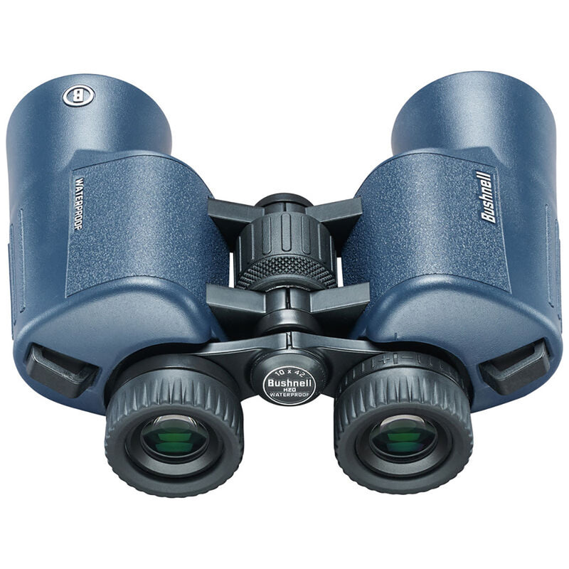 Bushnell 12x42mm H2O Binocular - Dark Blue Porro WP-FP Twist Up Eyecups