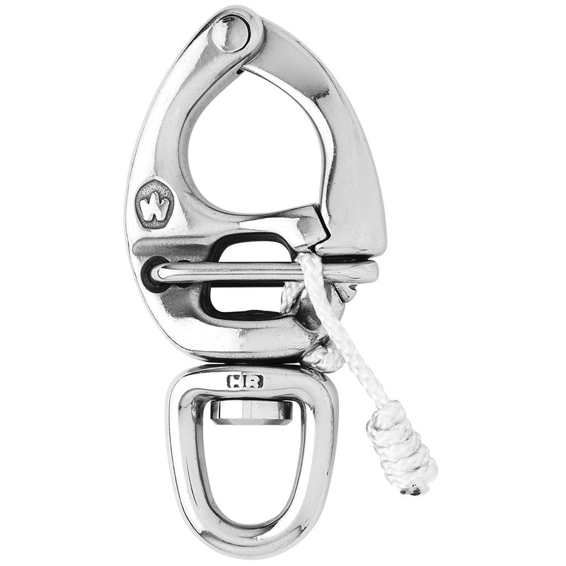 Wichard HR Quick Release Snap Shackle w-Swivel Eye - Length 2-3-4"