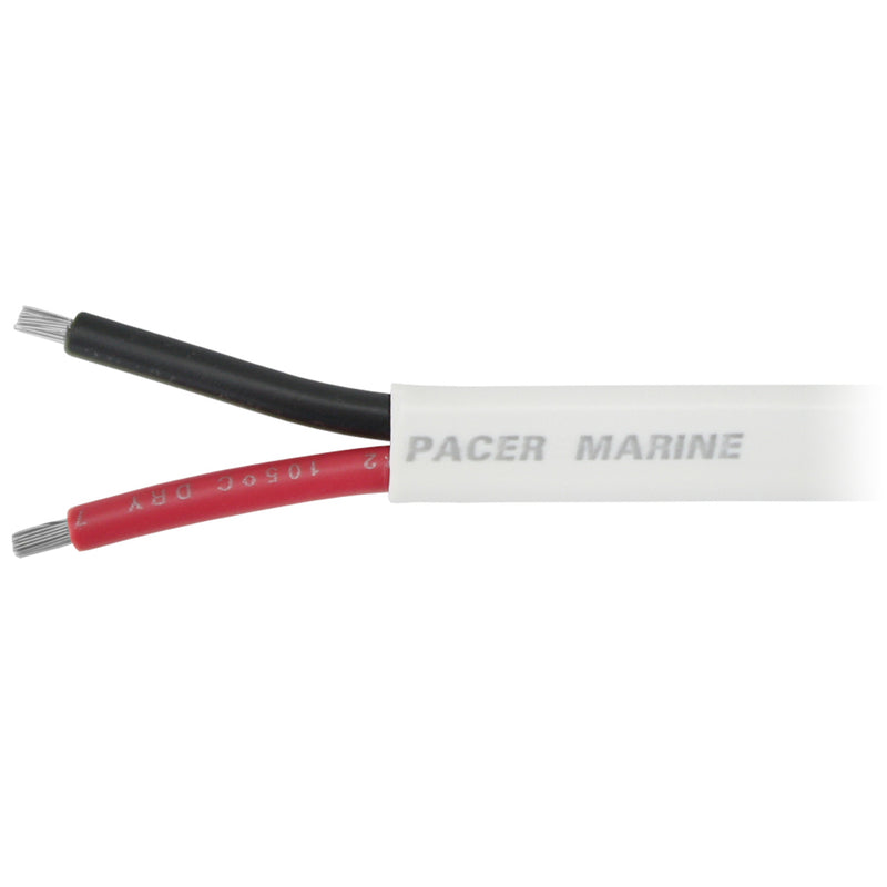 Pacer 10-2 AWG Duplex Cable - Red-Black - Sold By The Foot