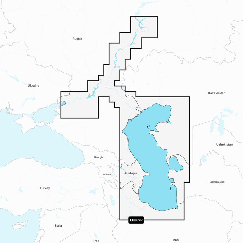 Garmin Navionics+ NSEU069R - Caspian Sea & Lower Volga - Marine Chart