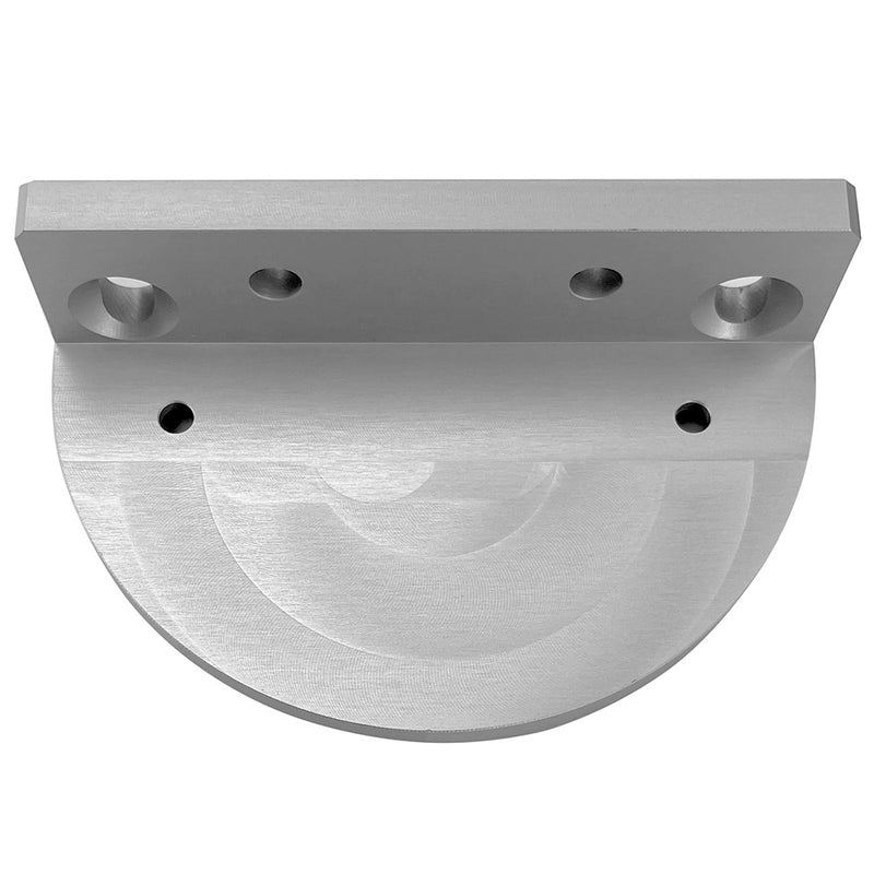 Lopolight Mounting Plate f-X01 Series Vertical Sidelights - Silver