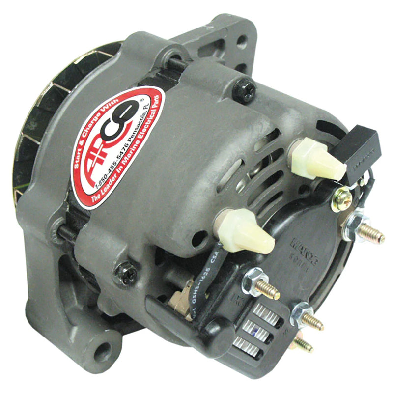 ARCO Marine Premium Replacement Inboard Alternator w-Single Groove Pulley - 12V 55A