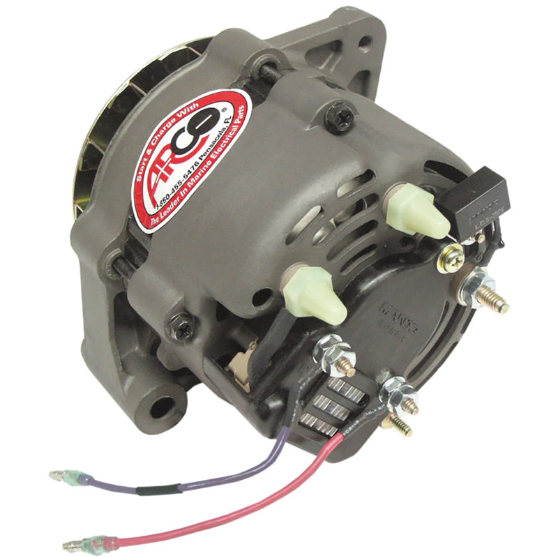 ARCO Marine Premium Replacement Alternator w-Multi-Groove Pulley - 12V 55A